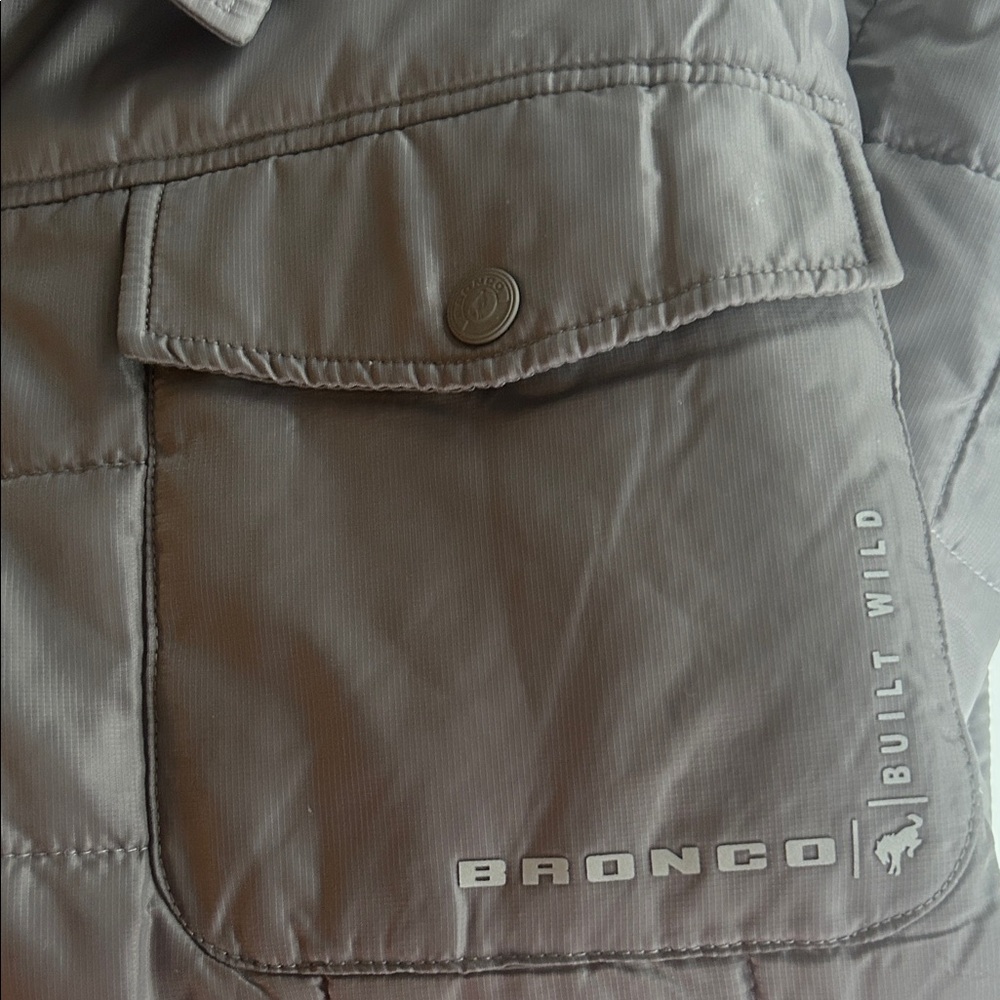 Men's Lightweight Quilted Jacket - Charcoal - Picture 3 of 3